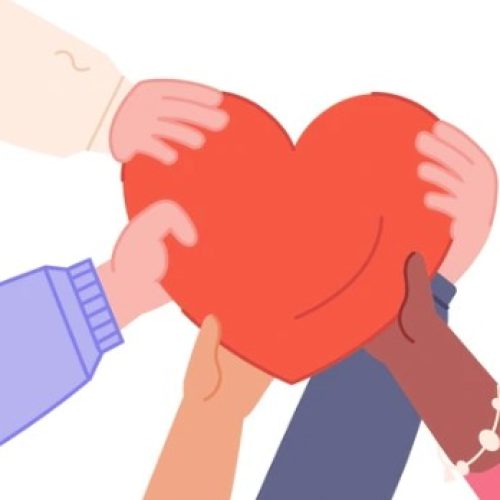 sharing love to orphans